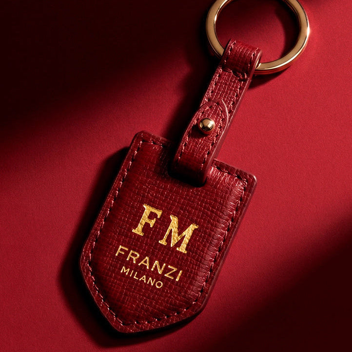 Keyring Franzi bordeaux