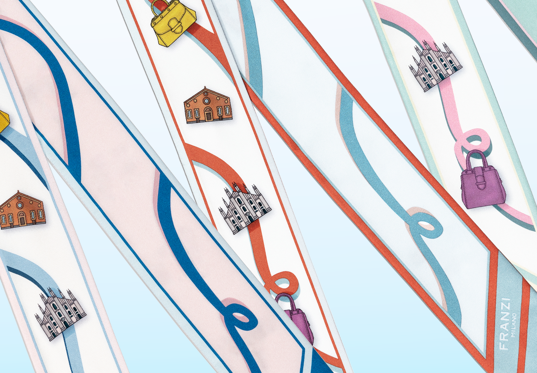 Bandeau 'Milan landmarks'