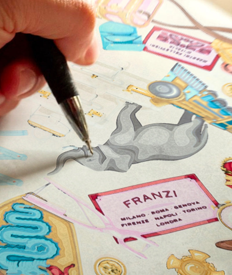 Illustrazione del foulard Franzi