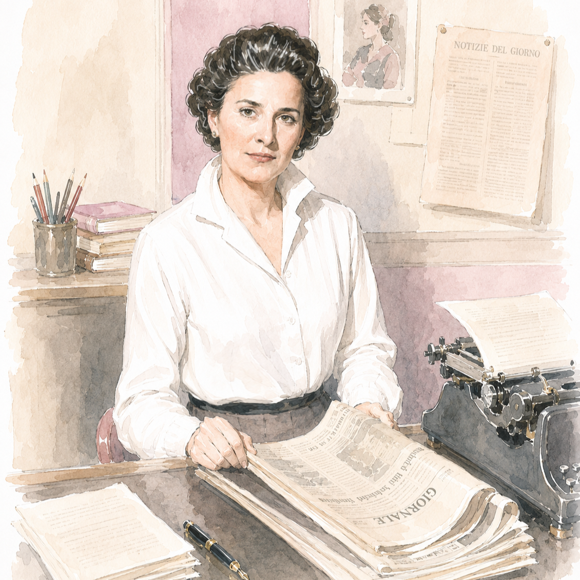 Ritratto della Regina Margherita di Savoia