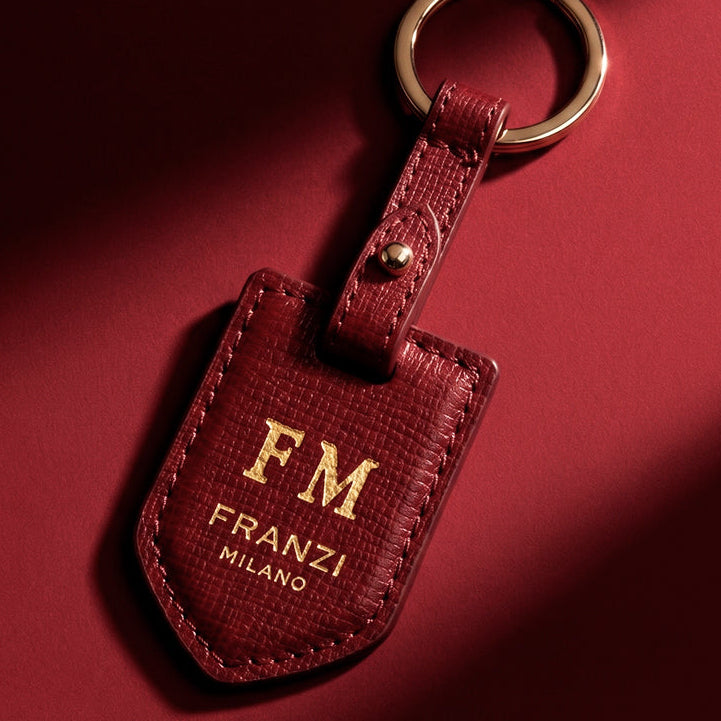 Keyring Franzi bordeaux