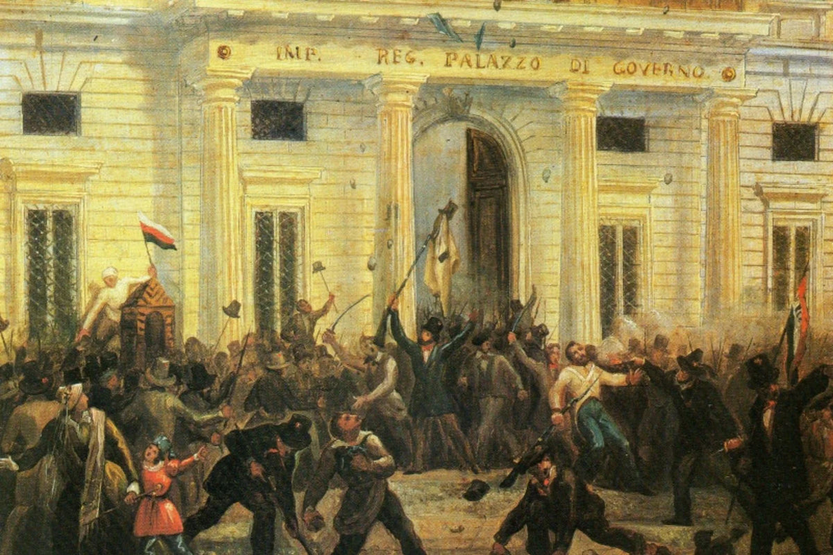 Regina Margherita in carrozza in una fotografia storica