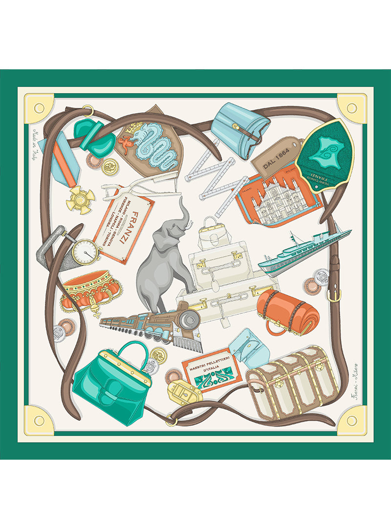 Foulard Franzi illustrato Since 1864
